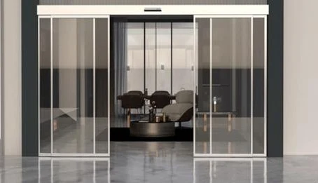 Entrance automation & security — brochure image
