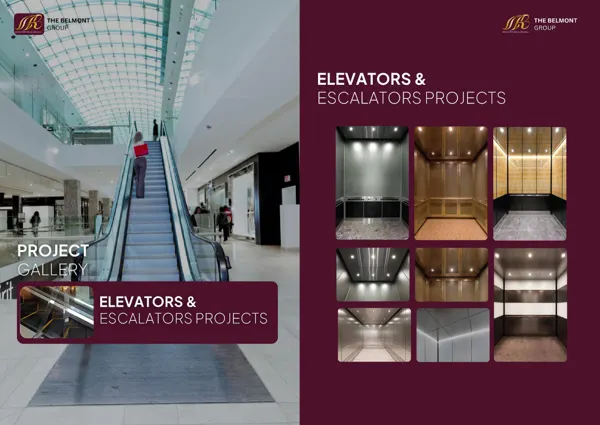 Brochure page 20: Elevator & escalator gallery